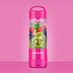 Licuadora portátil - NutriBullet - NBP003MA - 70W - 0.475L - Rosa - 1 