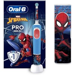 Cepillo de dientes eléctrico - ORAL-B - Infantil 1 mango Marvel Spider