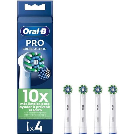 Spazzole - ORAL-B - Pro Cross Action - Per spazzolini da denti - 4 uni