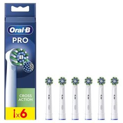 Brossette ORAL-B - Cross Action - pour brosse a dent électrique - pack