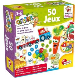 50 juegos - Carotina - jugar aprendiendo - LISCIANI