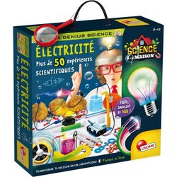 Genius Science - Wissenschaftsspiel - Elektrizität - 50 Experimente - 