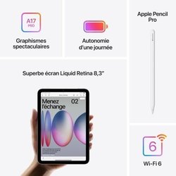 APPLE iPad mini (2024) - 8.3   - WiFi - 128 GB - Space Gray