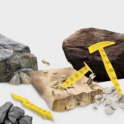 Génius Science - scientific game - Predators 2 in 1 - to dig and build