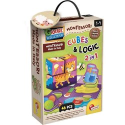 Gioco in legno per animali e logica - LISCIANI - Destrezza e osservazi