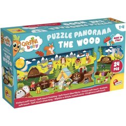 Der Wald - Panorama-Puzzle - CAROTINA BABY - Entwicklung von Logik, Fe