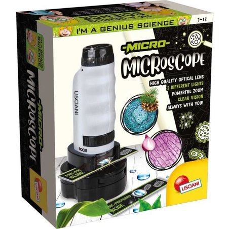 Microscope Portable - I M A GENIUS - Grossissement puissant