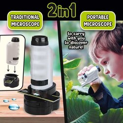 Microscope Portable - I M A GENIUS - Grossissement puissant
