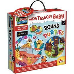Unterhaltsames Puzzlespiel  LISCIANI  Kombiniere Welpen und Mütter