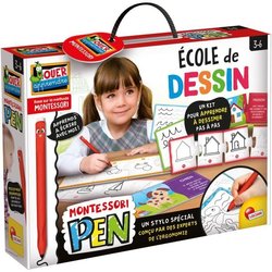 Lernset zum Erlernen des Zeichnens  LISCIANI  inklusive Spezialstift