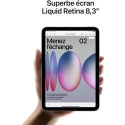 APPLE iPad mini (2024) - 8,3   - WiFi + Cellular - 128 GB - Azul