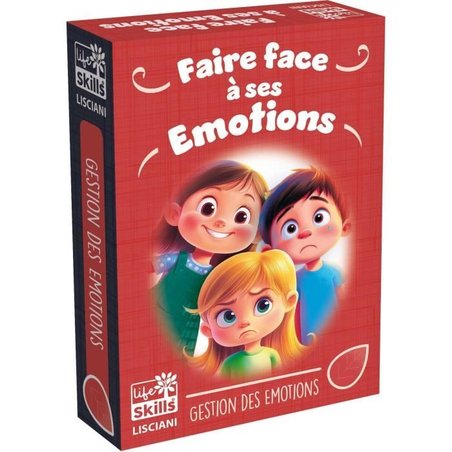 Emotiemanagement kaartspel - educatief spel - LIFE SKILLS - geïllustre