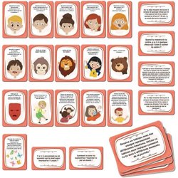 Emotiemanagement kaartspel - educatief spel - LIFE SKILLS - geïllustre