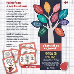 Emotiemanagement kaartspel - educatief spel - LIFE SKILLS - geïllustre
