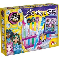 Bolígrafos y diario mágicos - Kit creativo - THE MOON ACADEMY - Bolígr