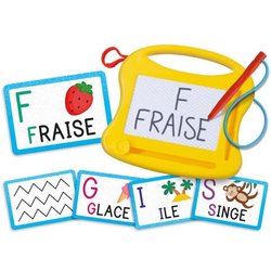 Alphabet - Mini ardoise magique - CAROTINA - Apprentissage de l alphab