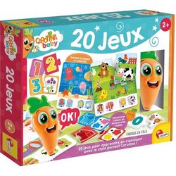 Sprechender Stift - Lernspiel - CAROTINA BABY - 20 Spiele - Ab 2 Jahre