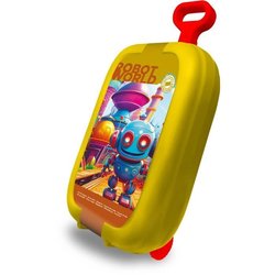 Trolley - MULTIPRINT - 64010 - 7 Les Robots-Stempel, 5 Bleistifte, 18 