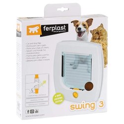 Chatiere Swing 3 Door para gatos