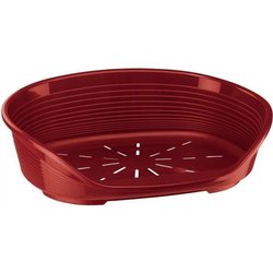 FERPLAST SIESTA DELUXE Basket Size 2 - 49*36*17.5 cm - Bordeaux