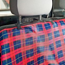 Funda protectora para asiento de coche - FERPLAST - Negro / Rojo