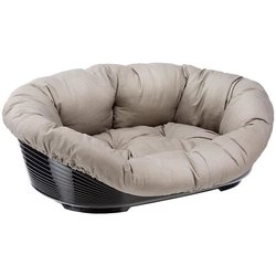 2-Sitzer-Sofa - Korb - Grau - Kunststoff - Abnehmbarer Bezug - Separat