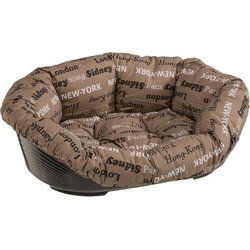 Korb - FERPLAST - SOFA 6 - Modernes Design - Gemustertes Kissen - Ruts