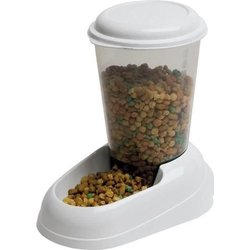 FERPLAST Dispenser Zenith 3L kunststof - 29,2x20,2x28,8 - Wit - Hond e