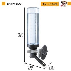 Bebedero Botella - FERPLAST - Drinky Dog - Para transporte de perros