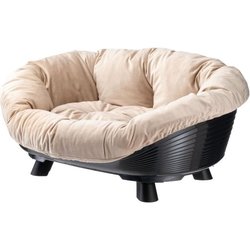 Basket - FERPLAST - SOFA THRONE 6 - With cushion - Black