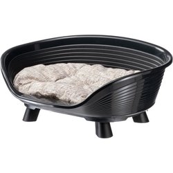 Cesto - FERPLAST - TRONO 4 - Con cuscino relax - Nero