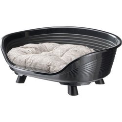 Korb - FERPLAST - THRONE 6 - Mit Relaxkissen - Schwarz