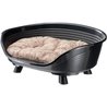 Cesta - FERPLAST - TRONO 6 - Con cojín relax - Negro