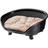 Cesta - FERPLAST - TRONO 6 - Con cojín relax - Negro