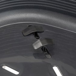 Cesta - FERPLAST - TRONO 6 - Con cojín relax - Negro