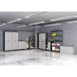 Etagere modulable KETER - Noir - 60 x 30 x 135 cm - 4 tablettes résist