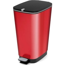 KIS Chic Bin Style Pedal Bin - L - 50 l - Rot