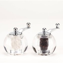 BISETTI 6918S Elba Acrylic Salt Mill 9cm