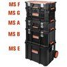 Mallette a outils - TOOD - Étanche - Séparateurs range-outils - 53x37x