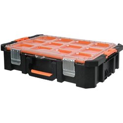 Mallette organiseur - TOOD - 12 godets amovibles - Couvercle transpare