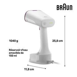 Braun GS5011PU Stiratrice Verticale per Indumenti - 1200 W - 22 g/min 