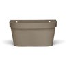 Vaso da parete - GARDEN ID Star - Tortora 36 x 16 cm - Riserva d acqua