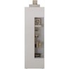 Vitrine - RICCIONE - Blanc laqué brillant - 1 porte en verre - 60 x 42