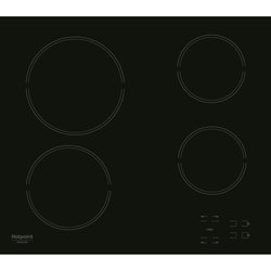 Cerankochfeld - HOTPOINT - HR631C - 4 Brenner - 60 cm - Schwarz
