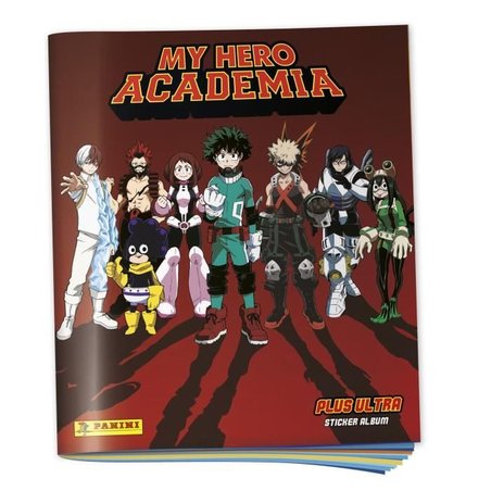 Album + Kartenhalter  PANINI  My Hero Academia  200 Aufkleber und 5