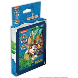 Blíster 13+1 bolsillos - PANINI - Paw Patrol Mission Jungle - 70 pegat