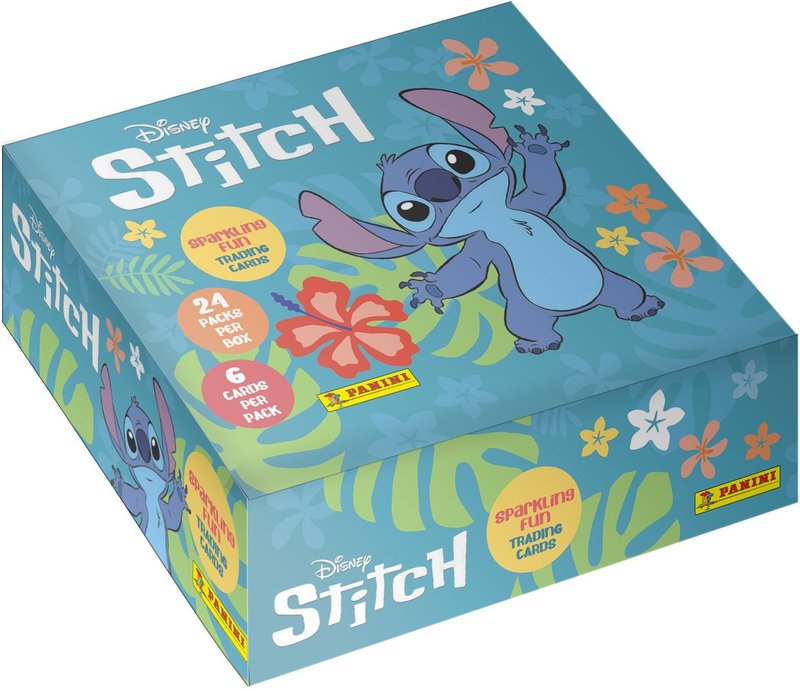 Scatola da 24 buste - PANINI - STITCH TC - 144 carte