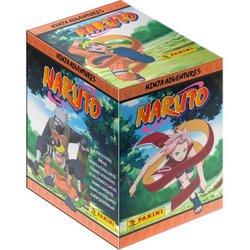 Doos met 36 vakjes - PANINI - NARUTO - De avonturen van een ninja - 18