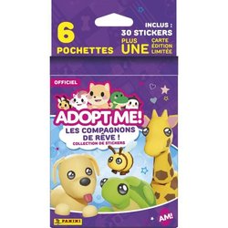 Stickers - PANINI - Adopt Me! Roblox - 6-pocket blister pack - 1 limit