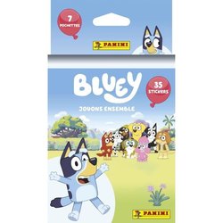 Pegatinas - PANINI - Bluey 2 - Blíster de 7 fundas
